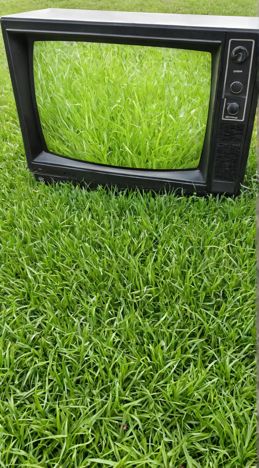 ai character: Grass background