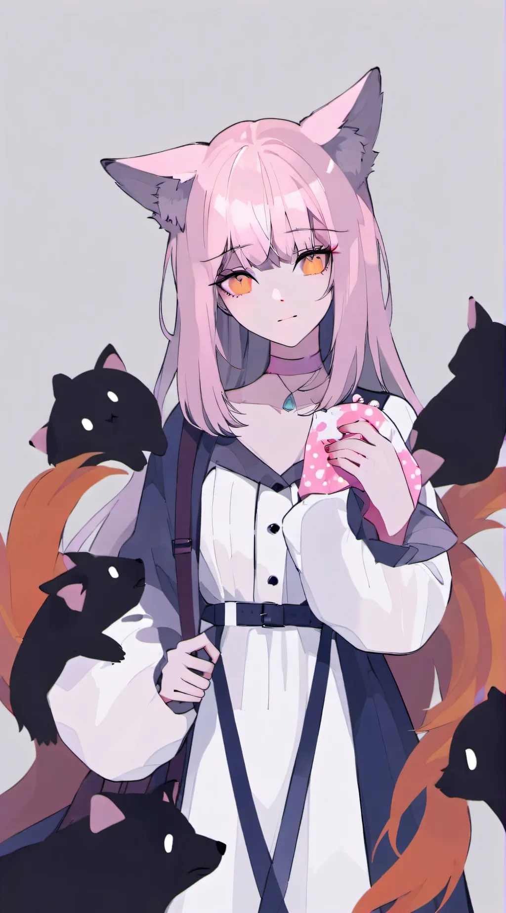 ai character: Rose background