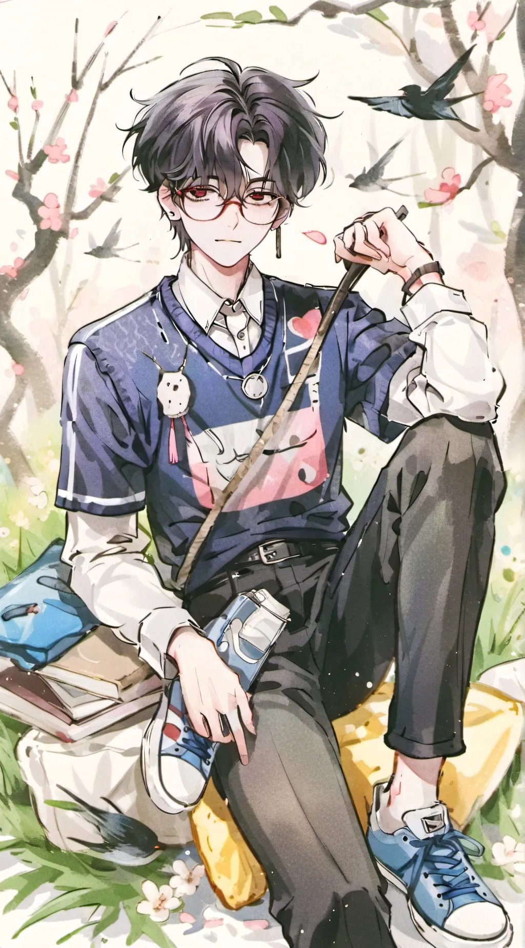 ai character: James  background