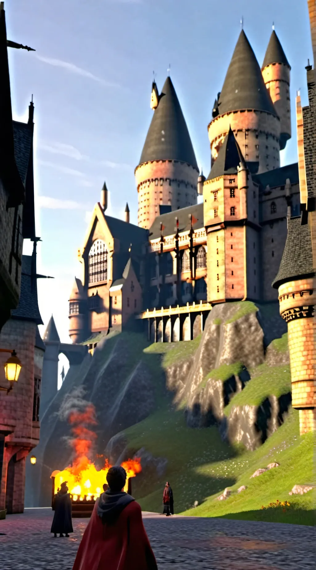 ai character: hogwarts background