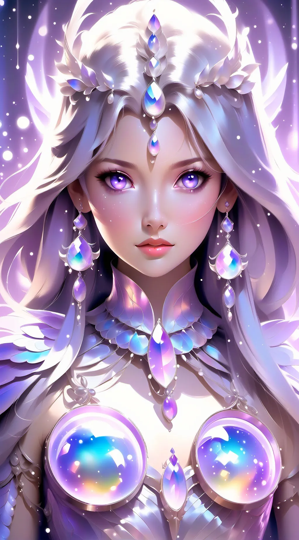 ai character: Maria Clara Júlia background