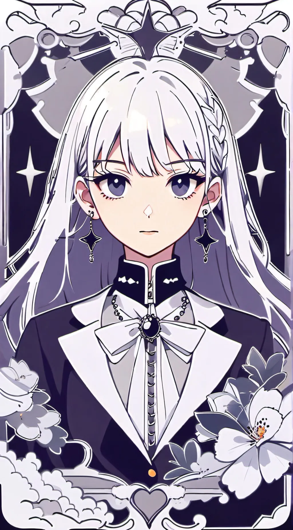 ai character: Mna but hate you  background