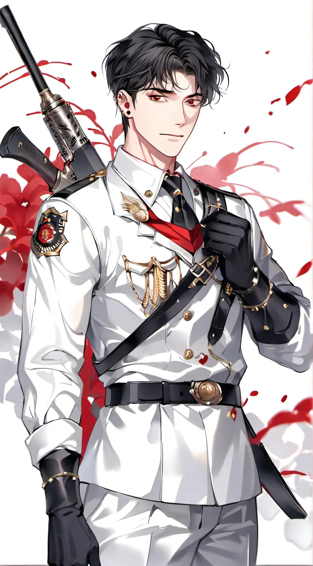 ai character: LUKE  background