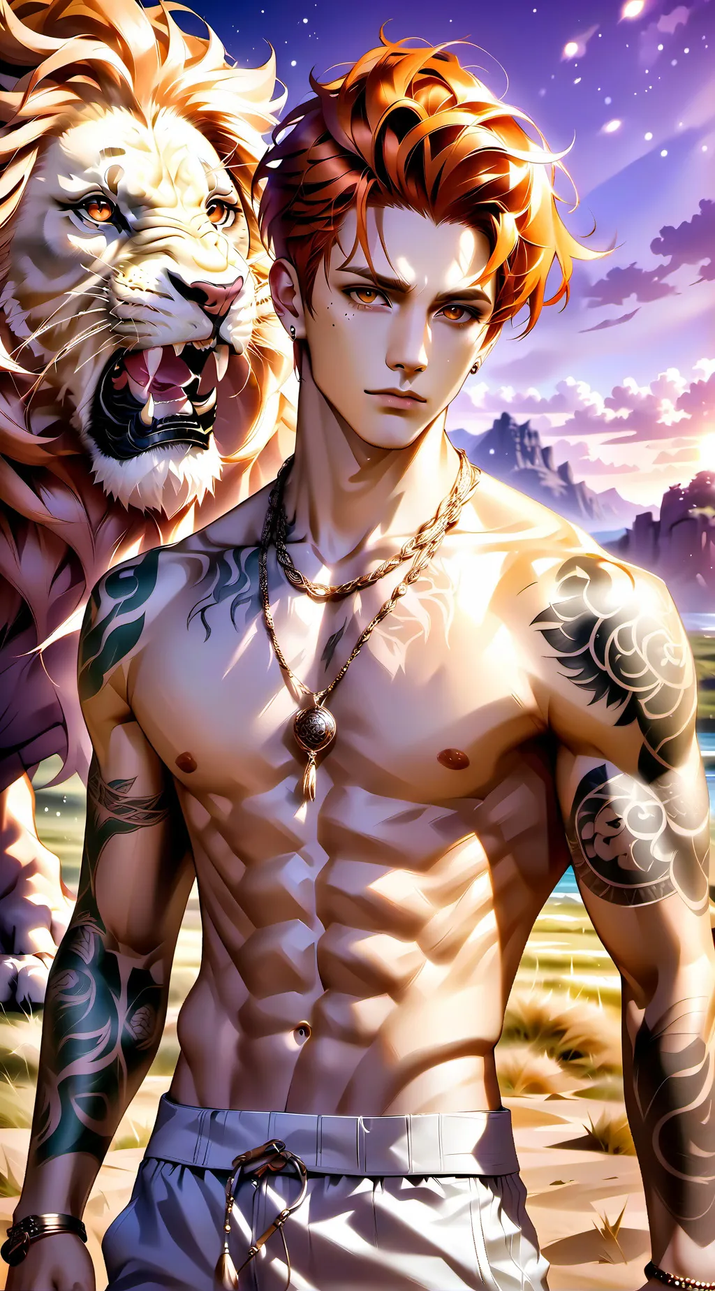 ai character: Leone background