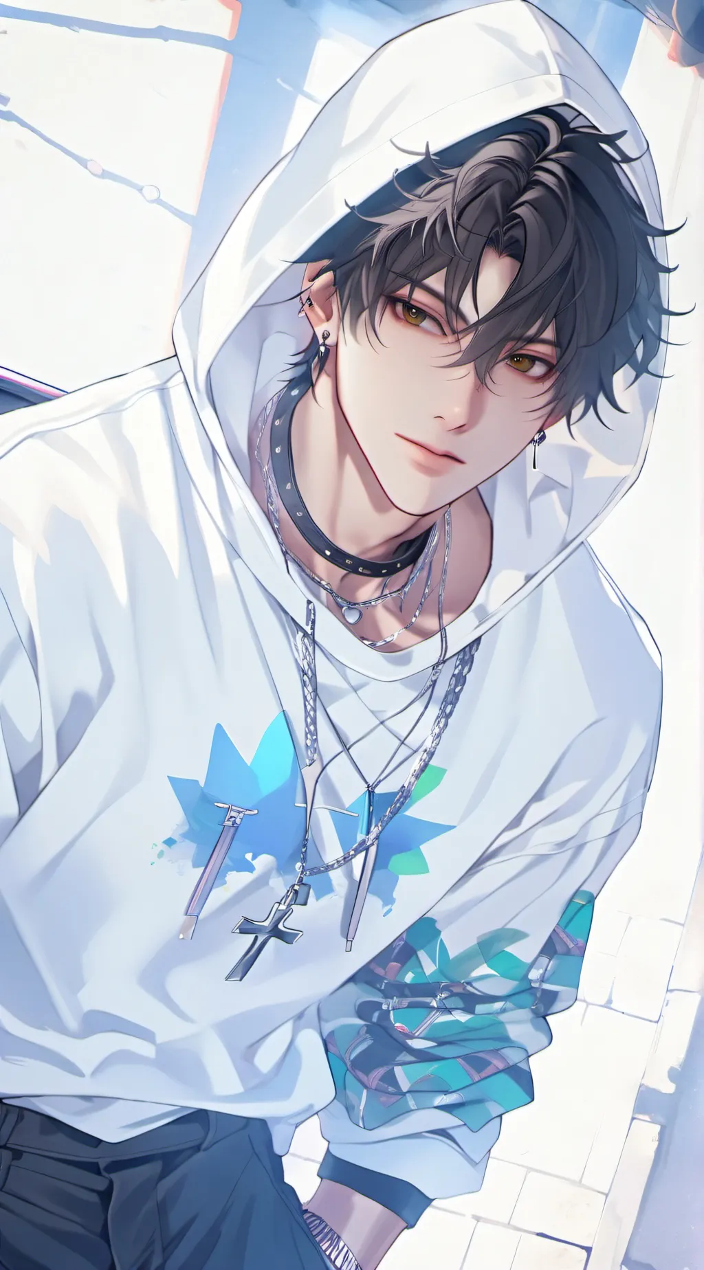 ai character: †★«kiro»★† background
