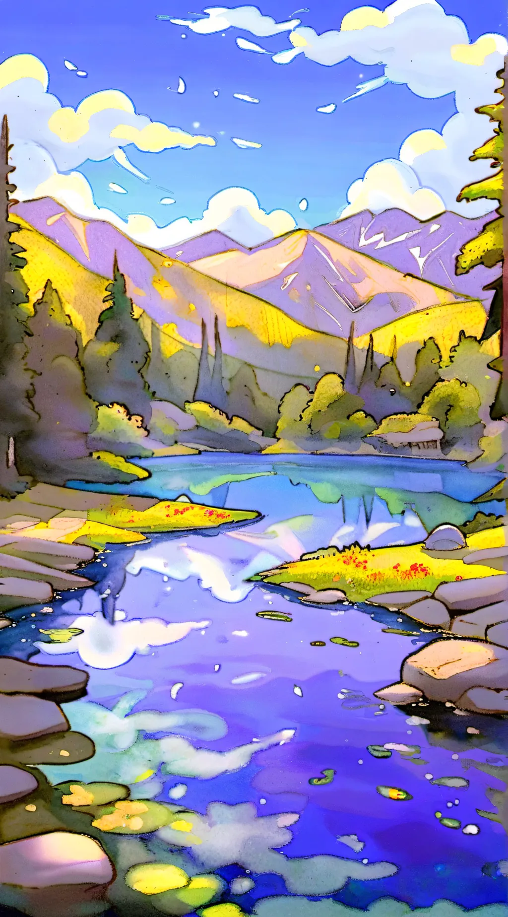 ai character: ST4: E M O J I background