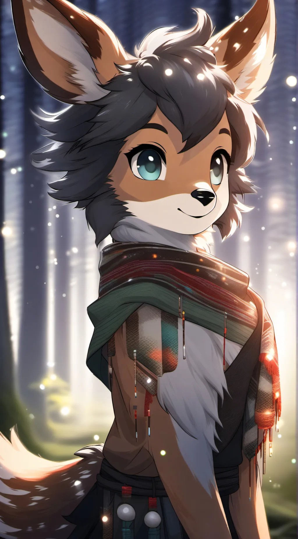 ai character: Flicker the Gay Fa background
