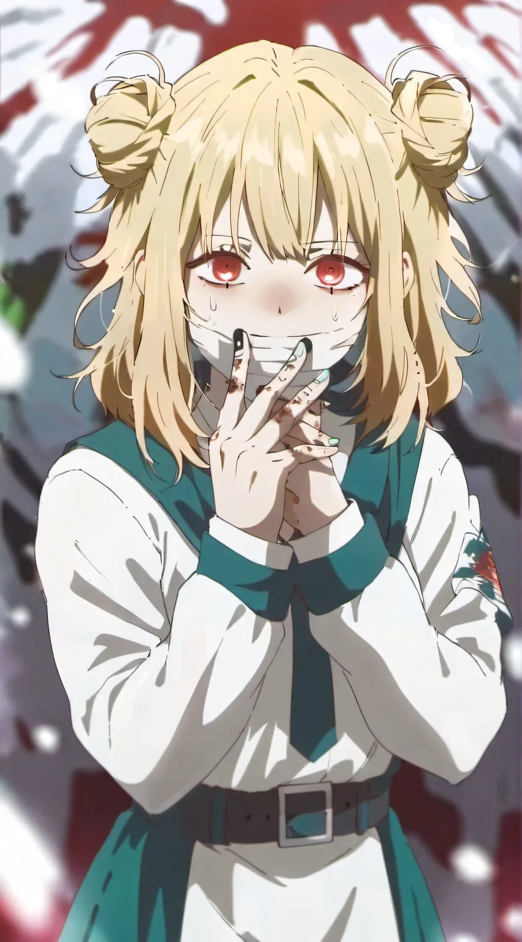 ai character: toga background