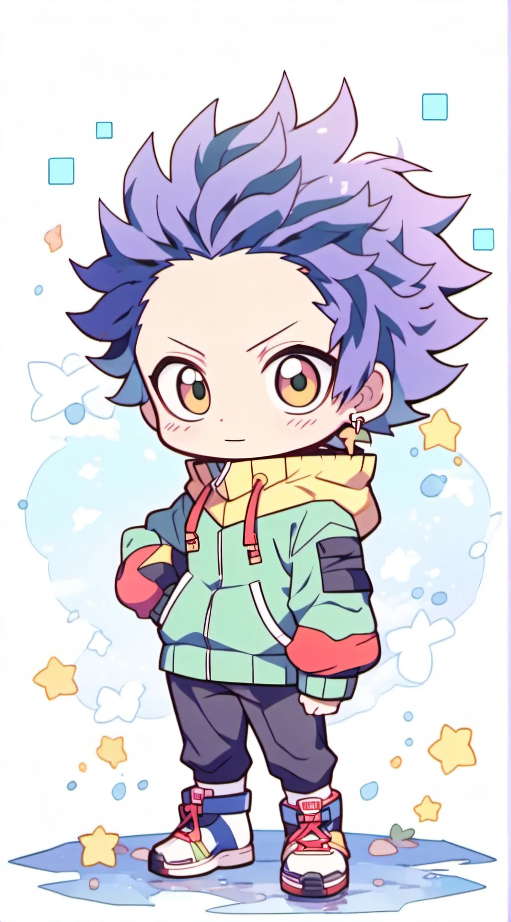 ai character: shinsou 🖤 background