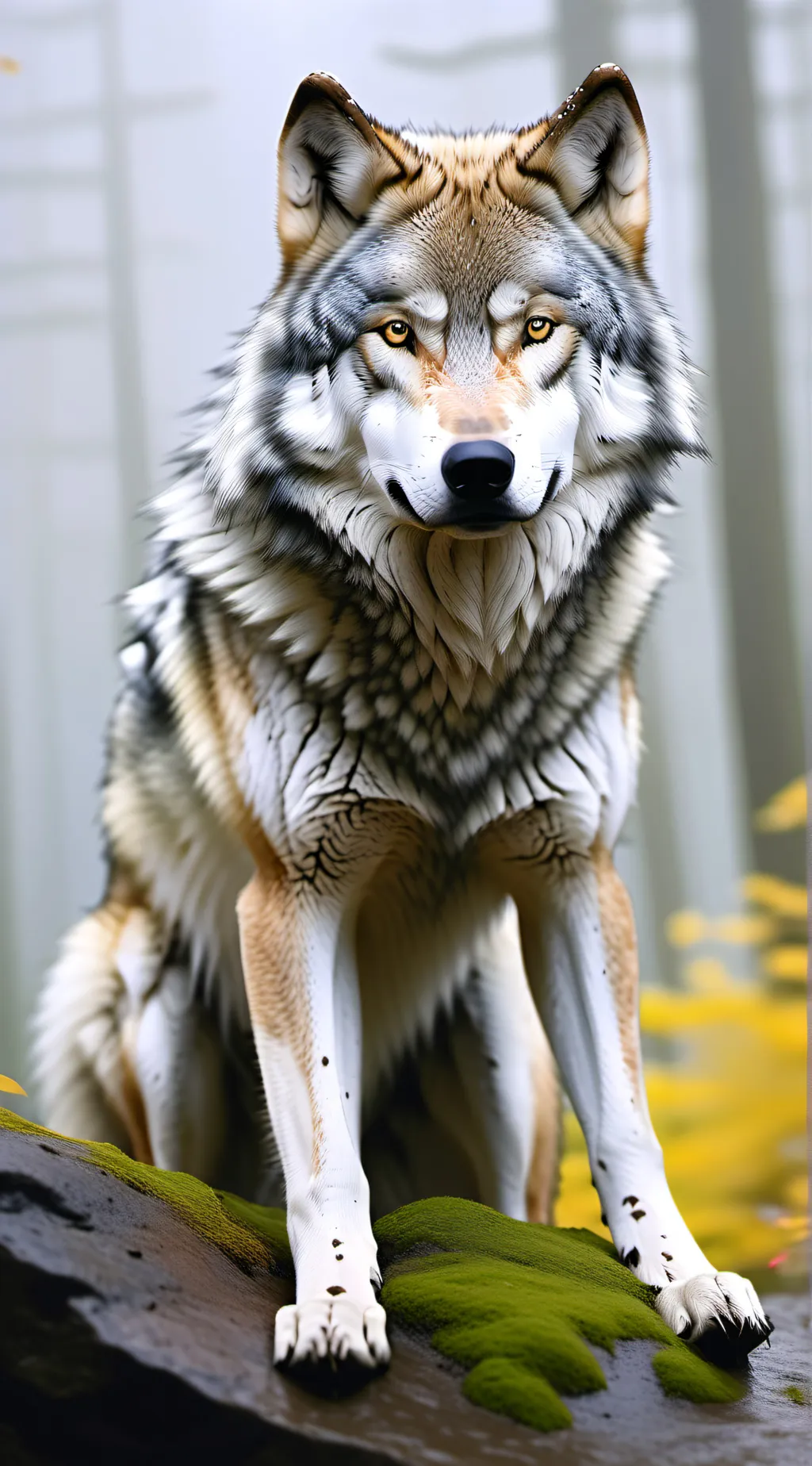 ai character: ✨🐺WOLF🐺✨ background
