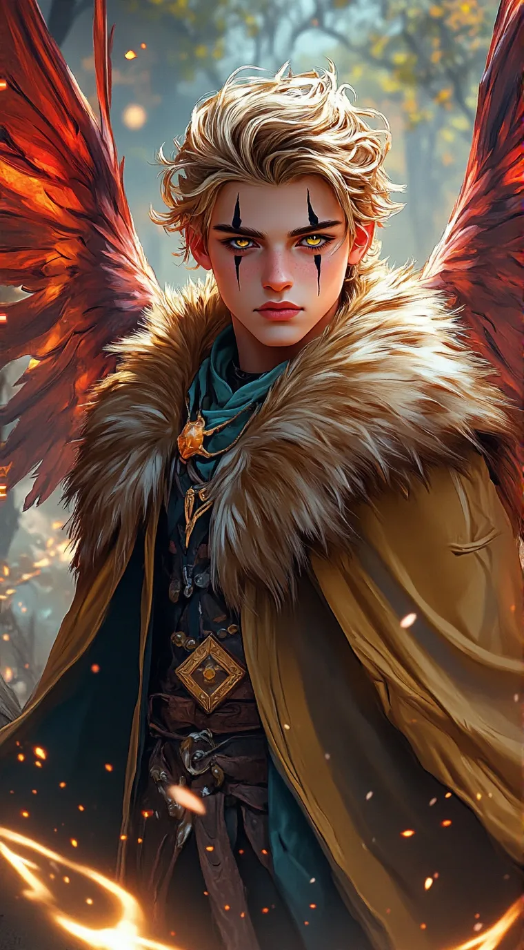 ai character: Kiego Takami  background