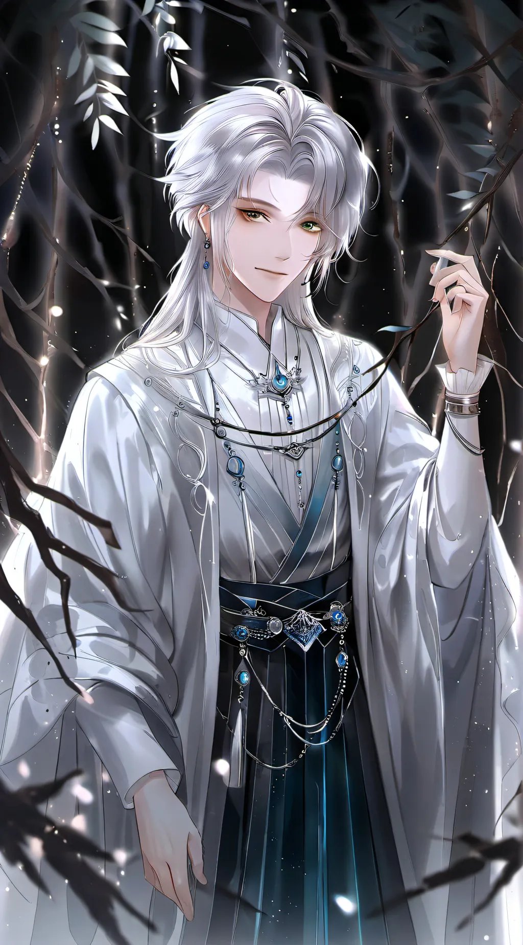 ai character: demon  background