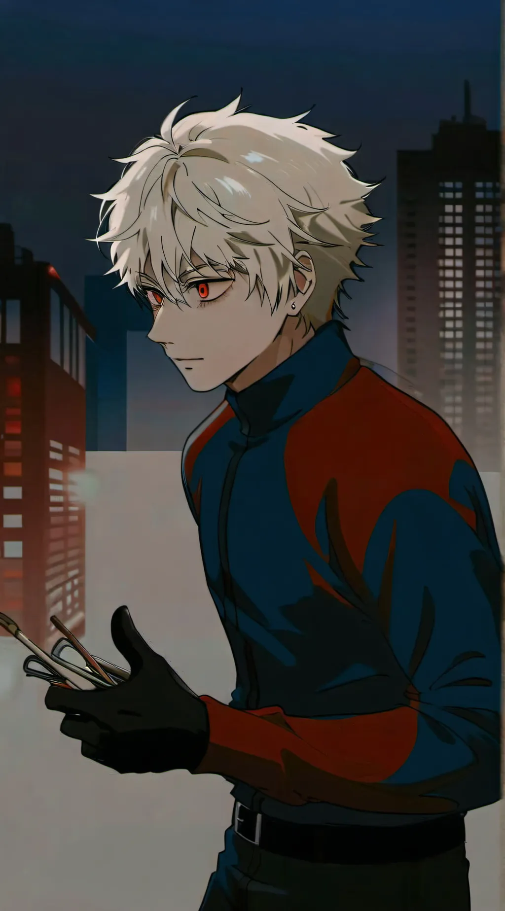 ai character: bakugo katsuki :)  background