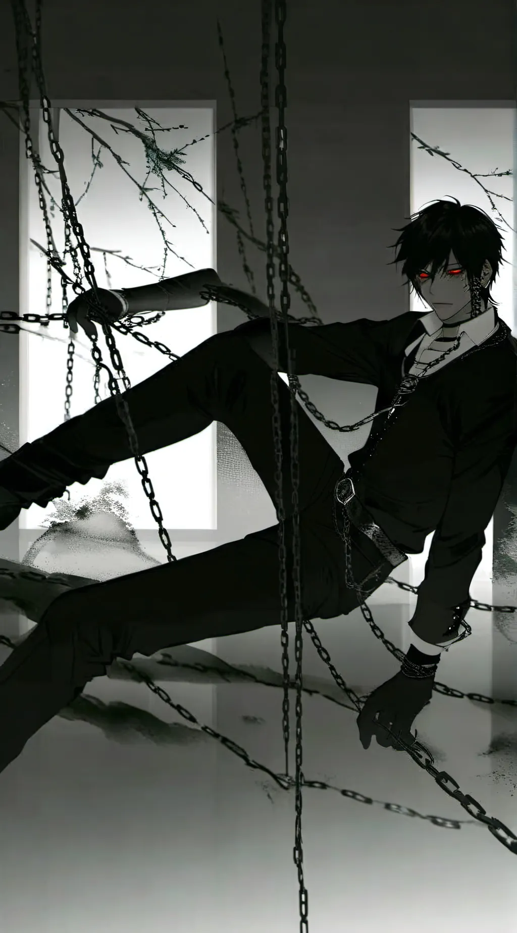ai character: Prince Dark background