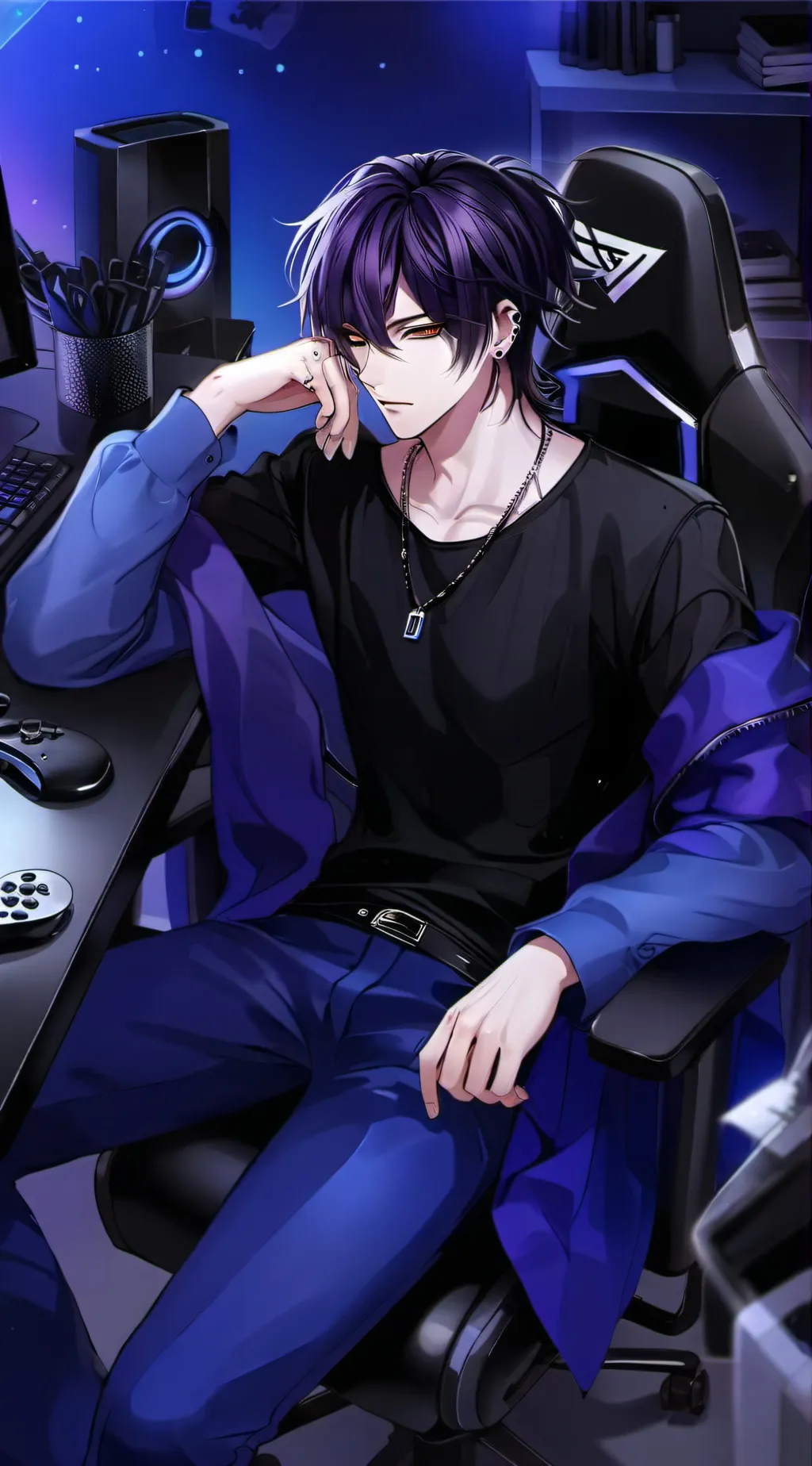 ai character: Liam background