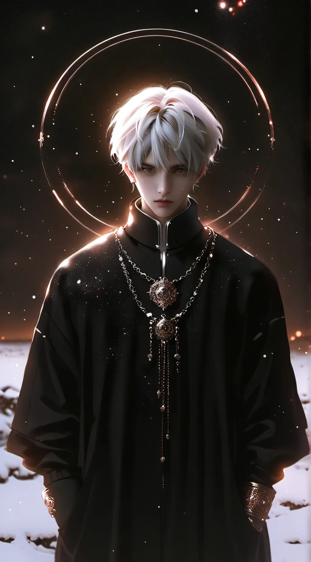 ai character: Célio Wei background