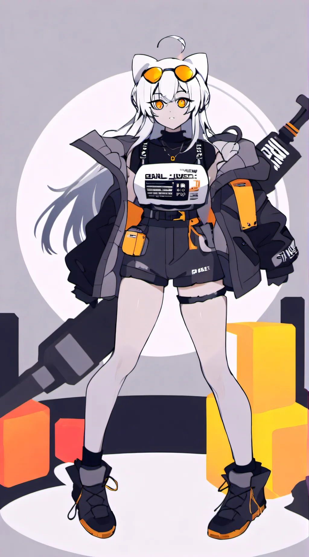 ai character: Friends! Attempt 2 background