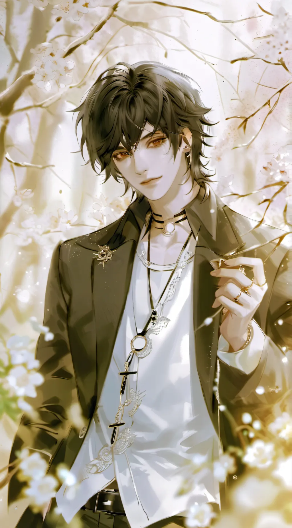 ai character: Leon background