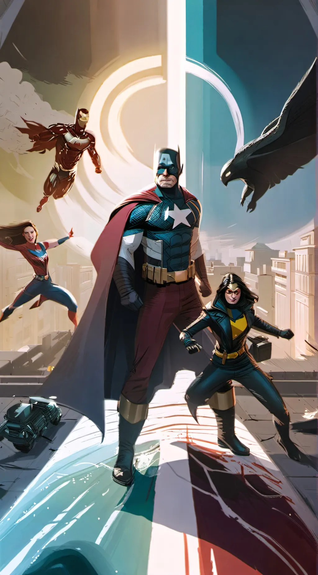 Talkie AI - Chat with All DC Vs Marvel
