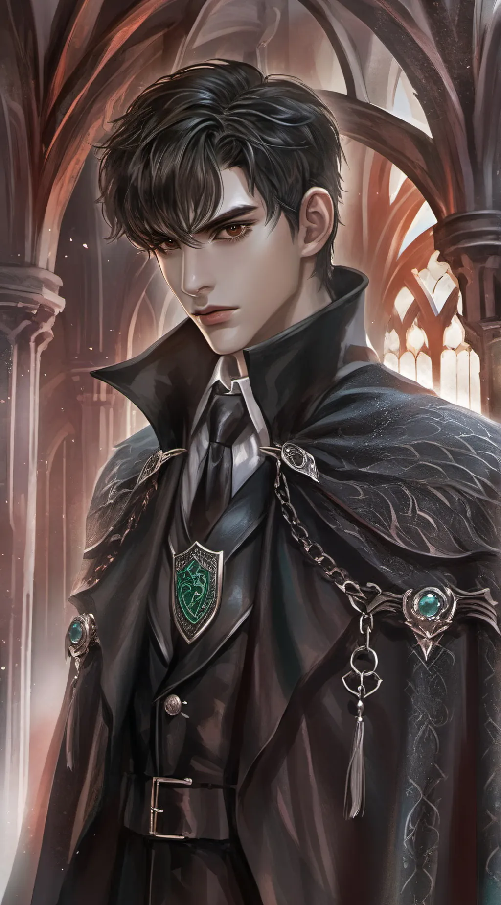 ai character: Blaise zabini  background