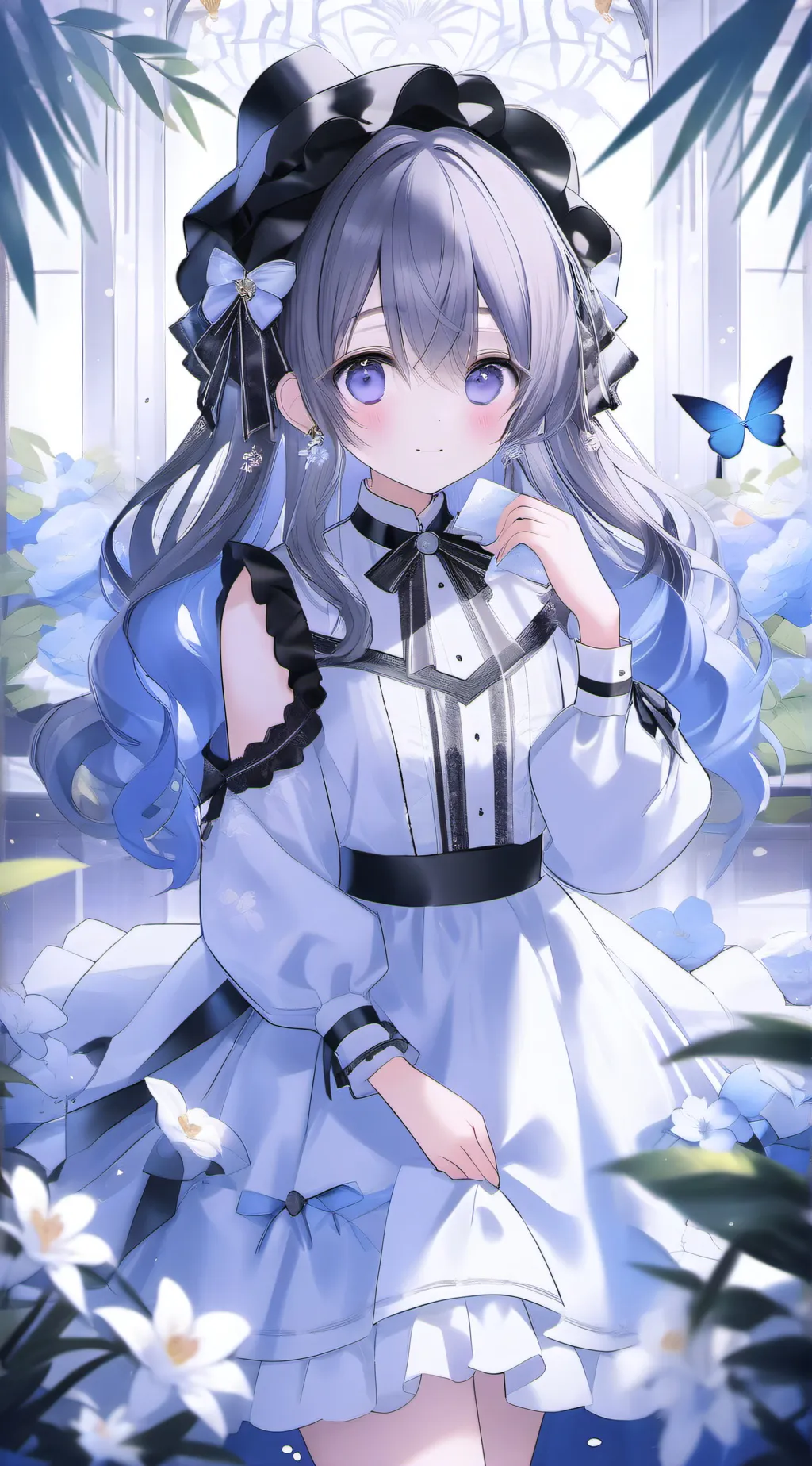 ai character: the best hotel  background