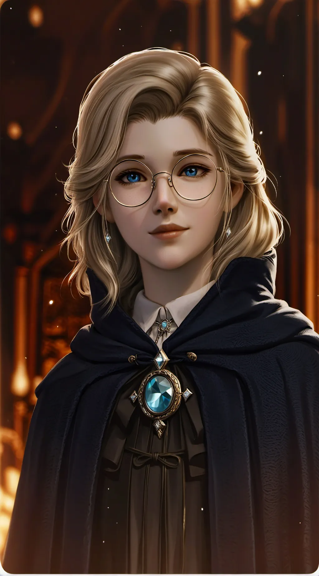 ai character: Celestine background
