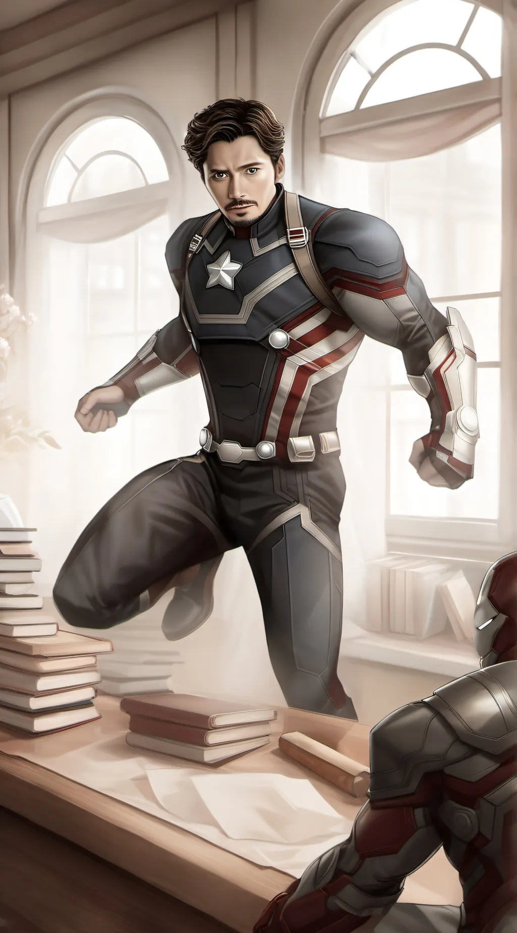 ai character: Avengers💔 background