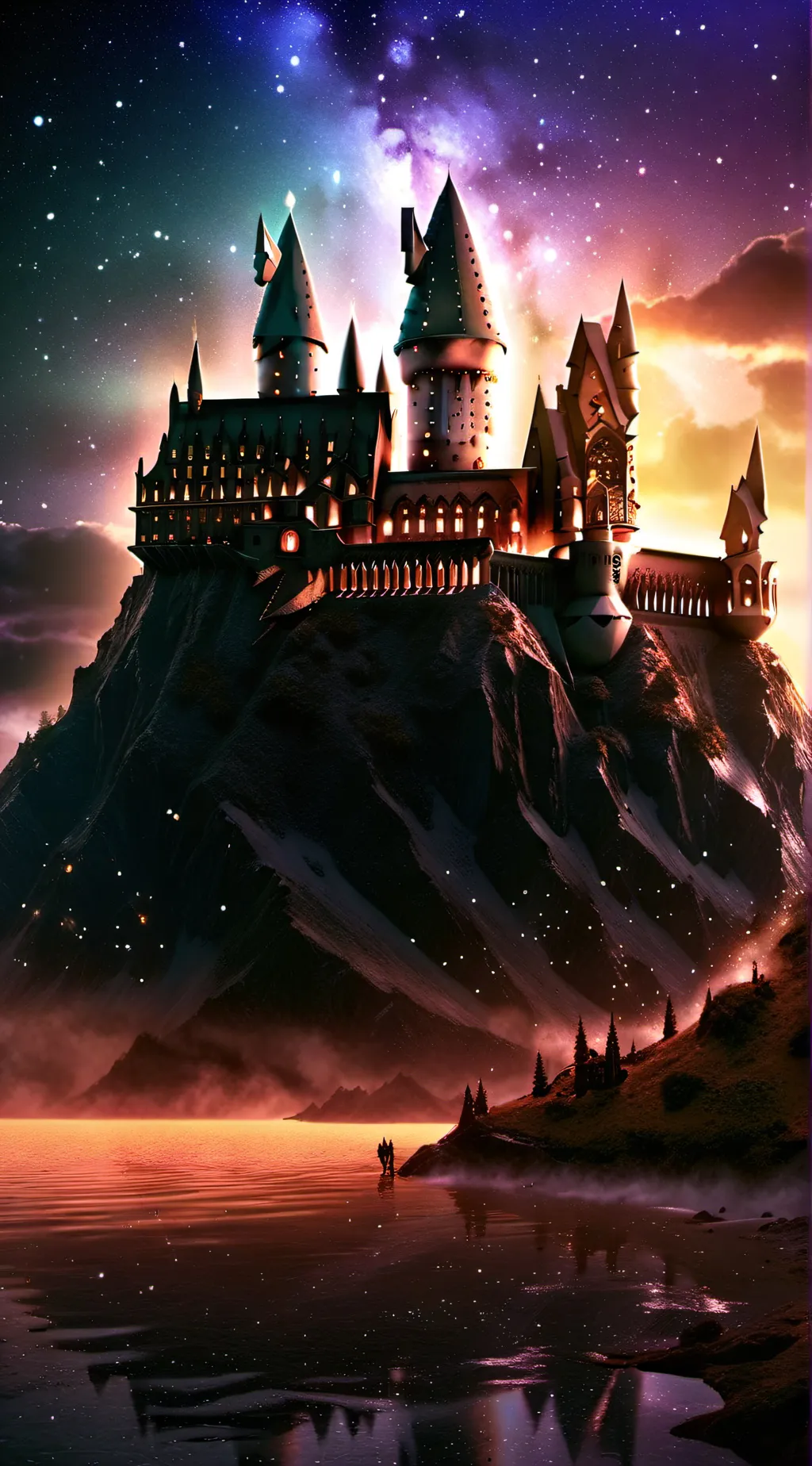 ai character: hogwarts  background