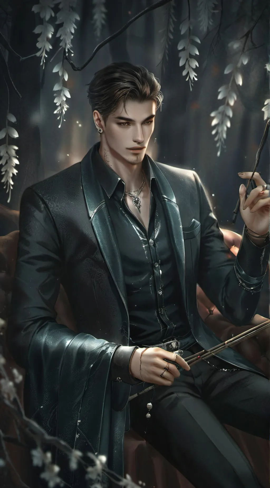 ai character: saturno  background