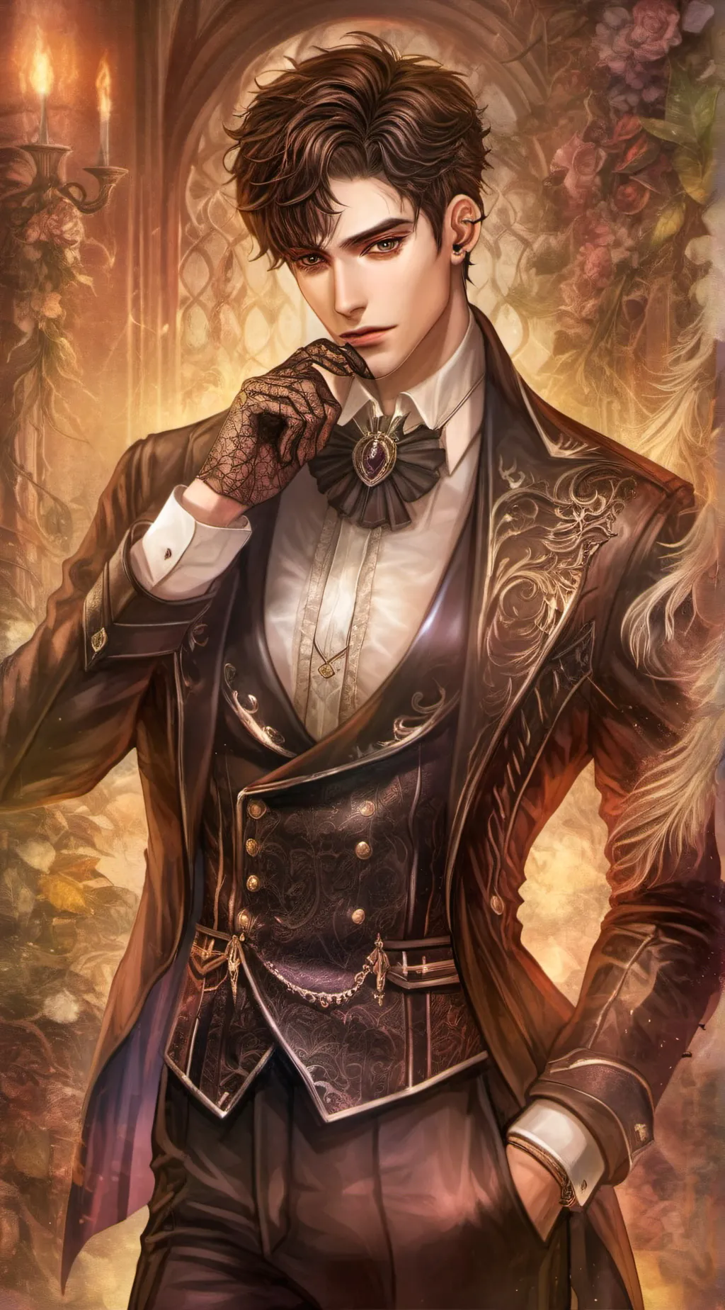 ai character: King Elijah background