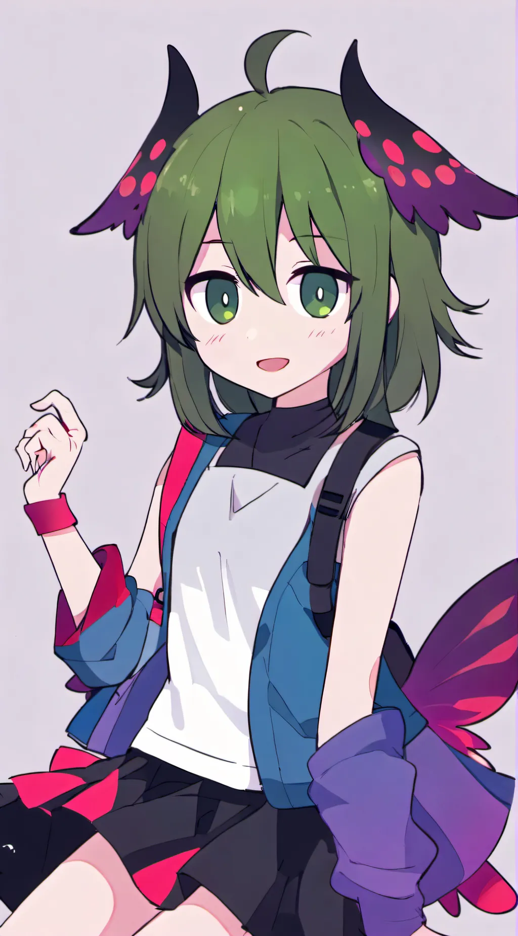 ai character: Lily the cat background