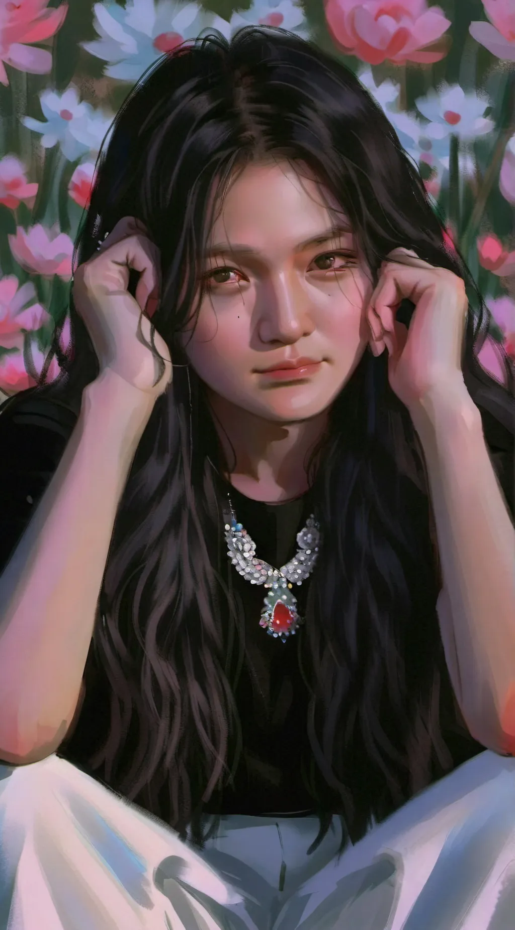 ai character: arianne  background