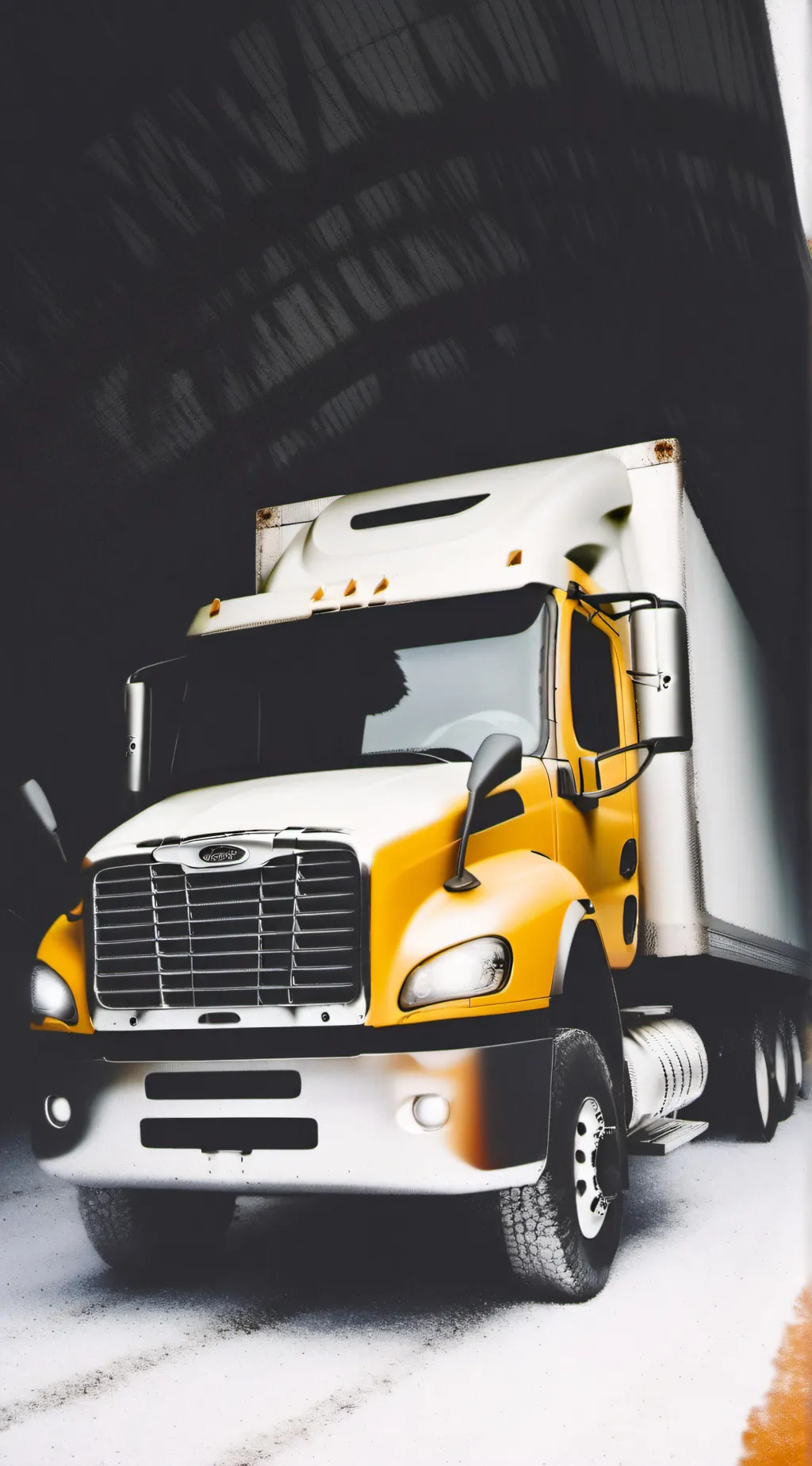 ai character: truck background