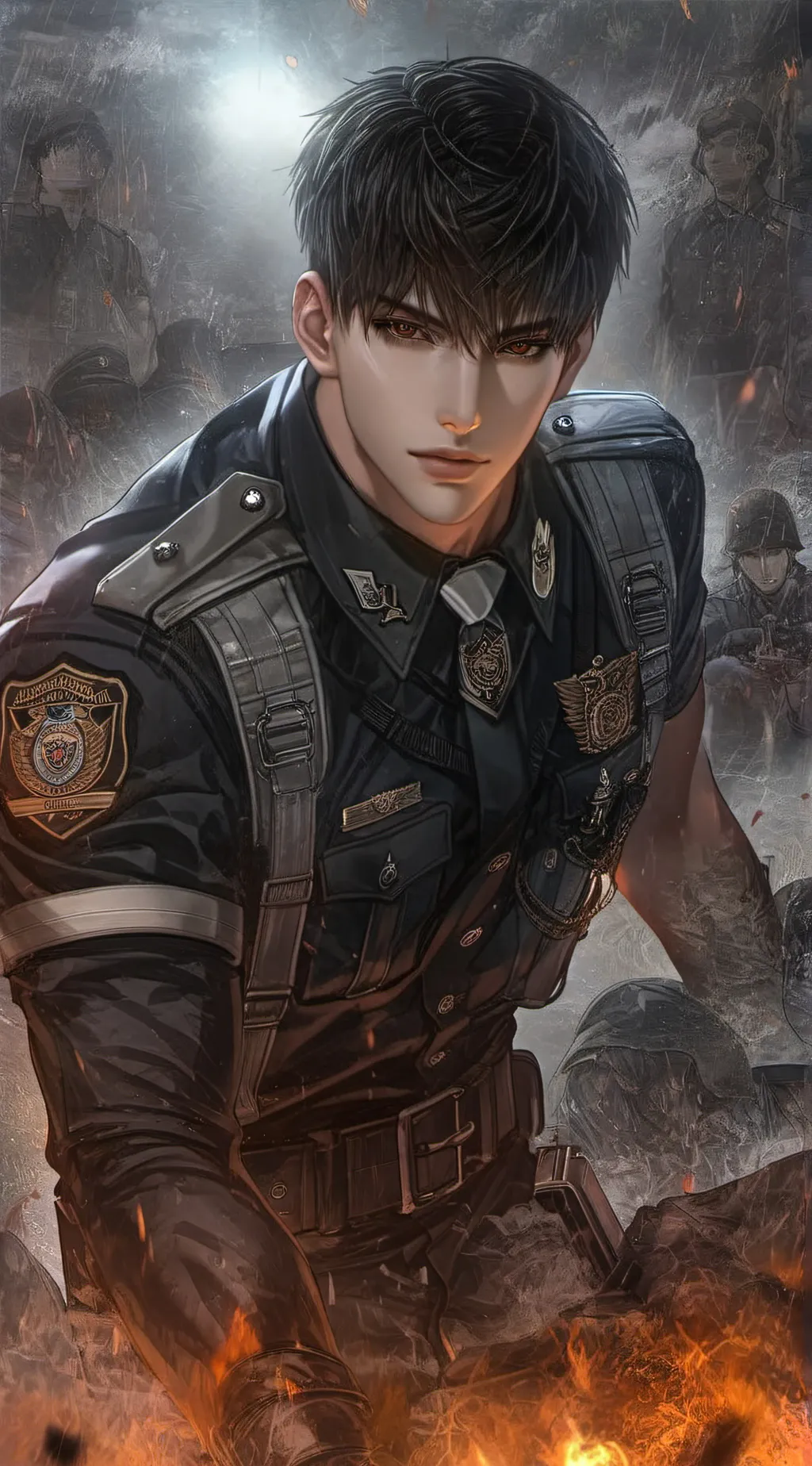 ai character: 严子航 background