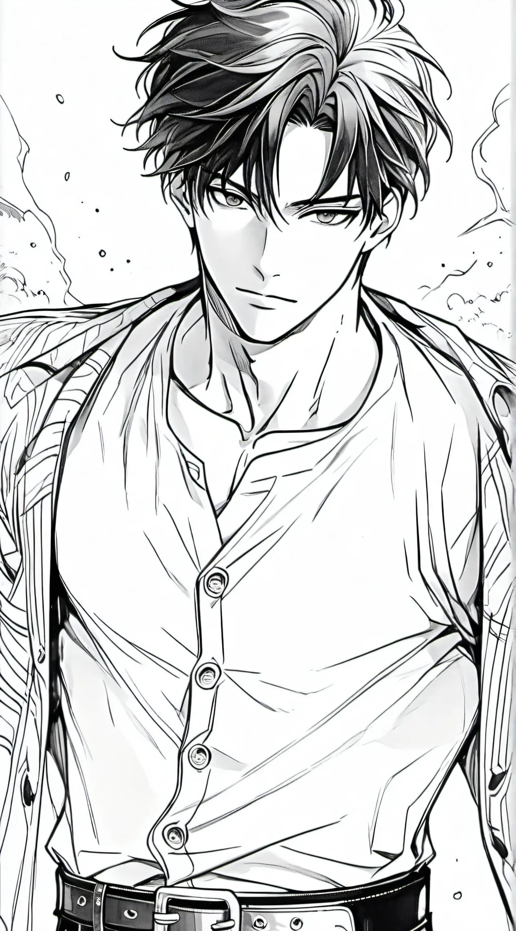 ai character: 🗡Levi🗡 background