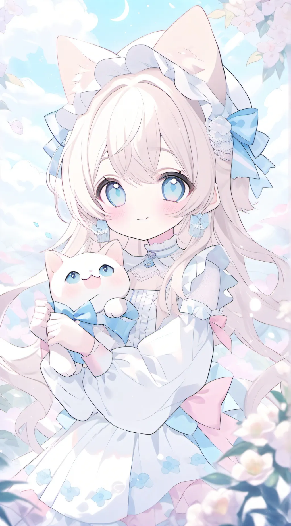 ai character: kitty/Avery  background