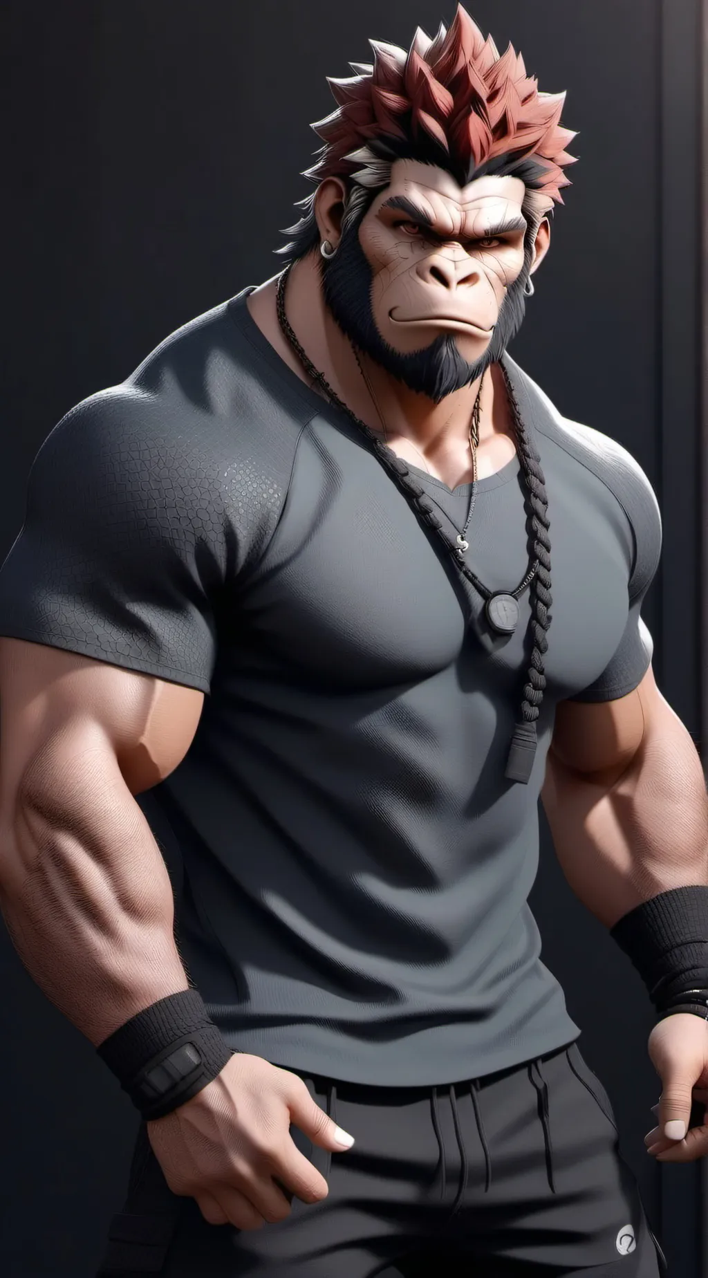 ai character: Ape-O background