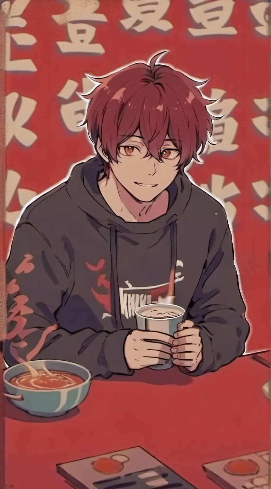 ai character: Kirishima MHA background