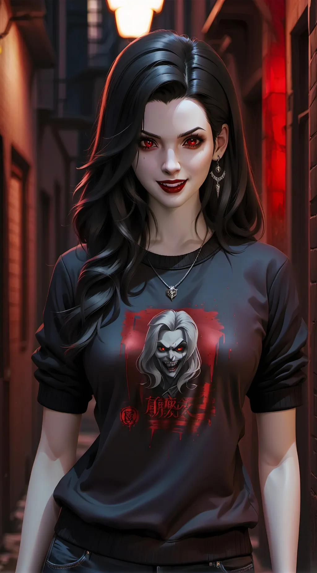 ai character: Veronica background