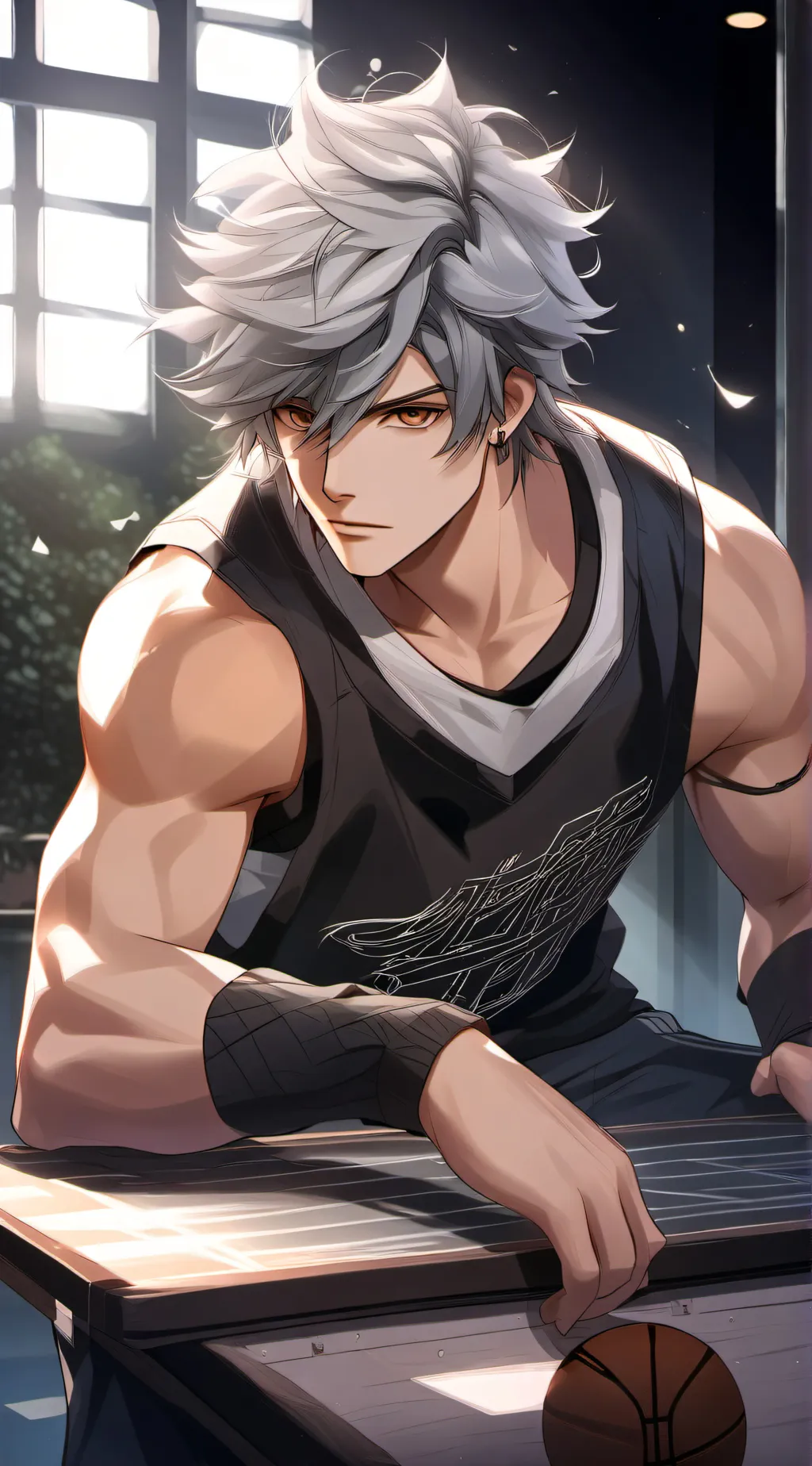 ai character: Nik background