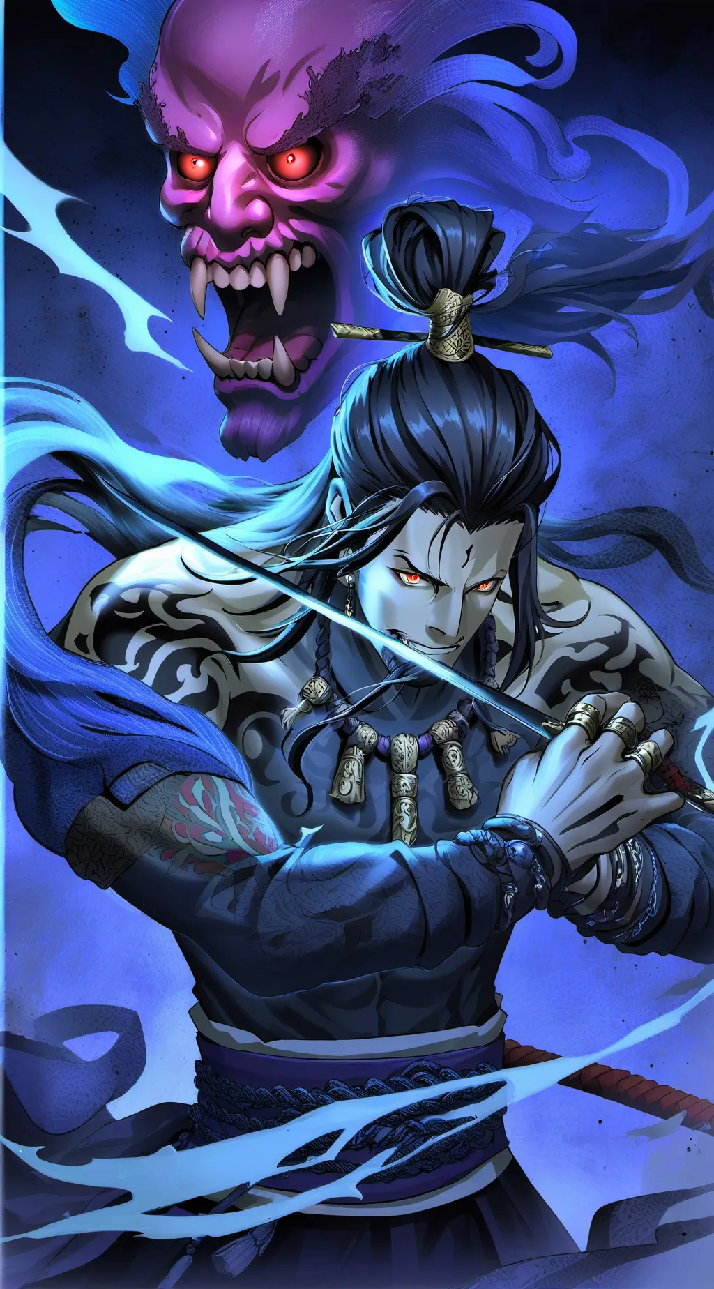 ai character: Alastair  background