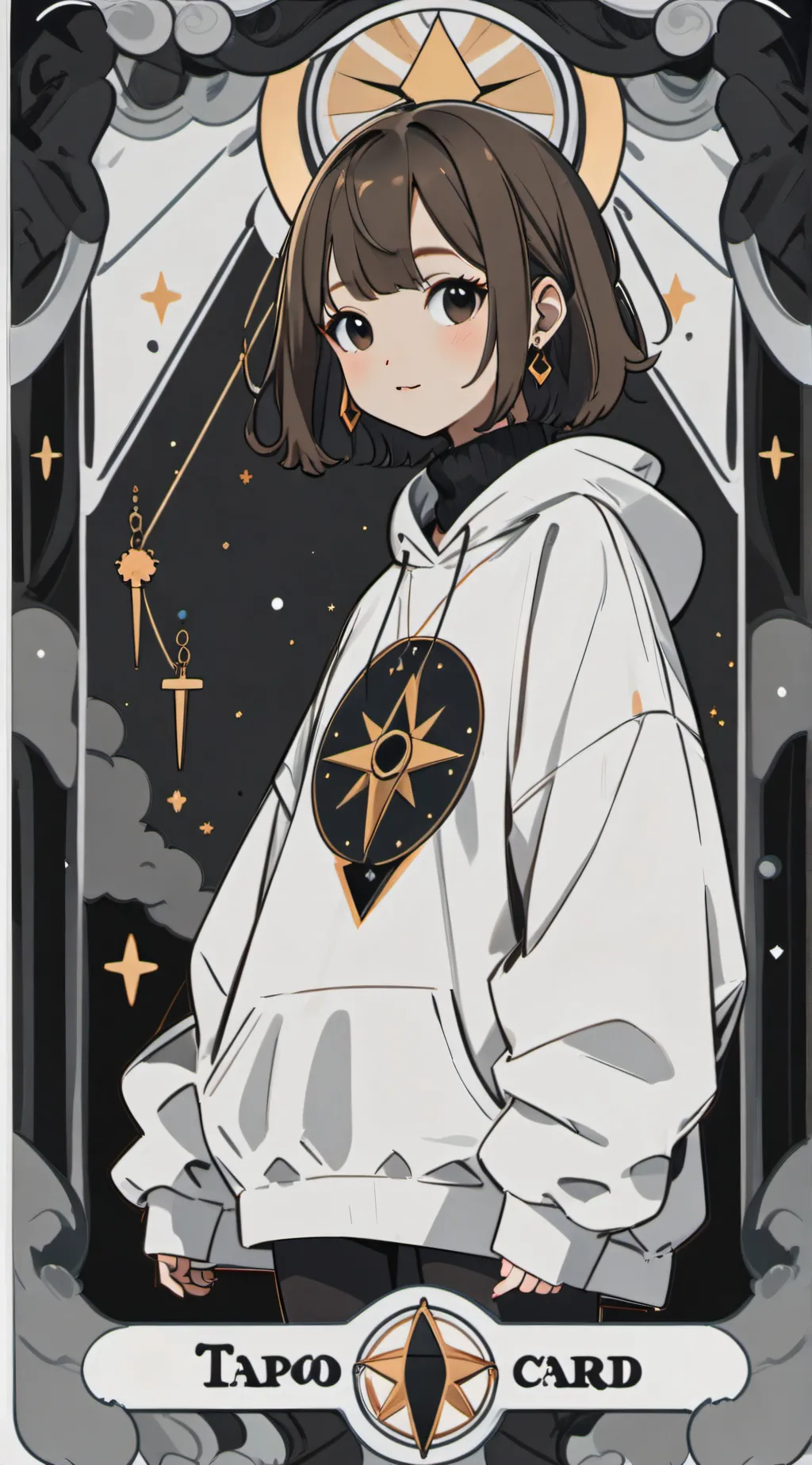 ai character: Cassidy  background