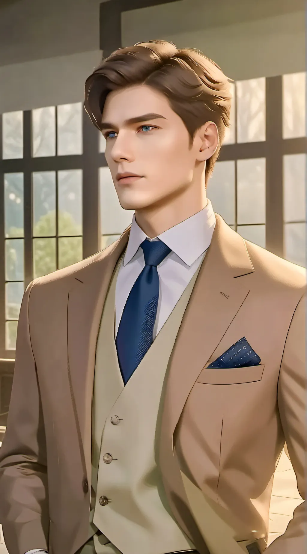 ai character: Mr miles background