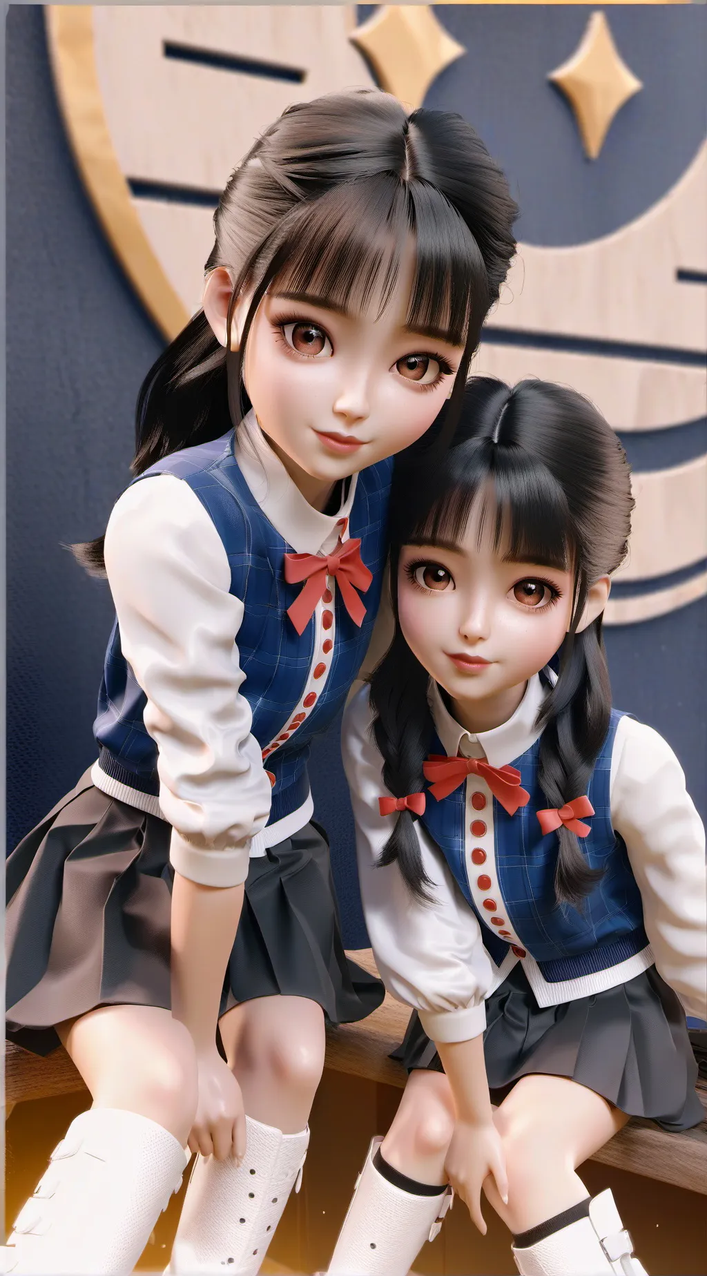 ai character: Molly and You background