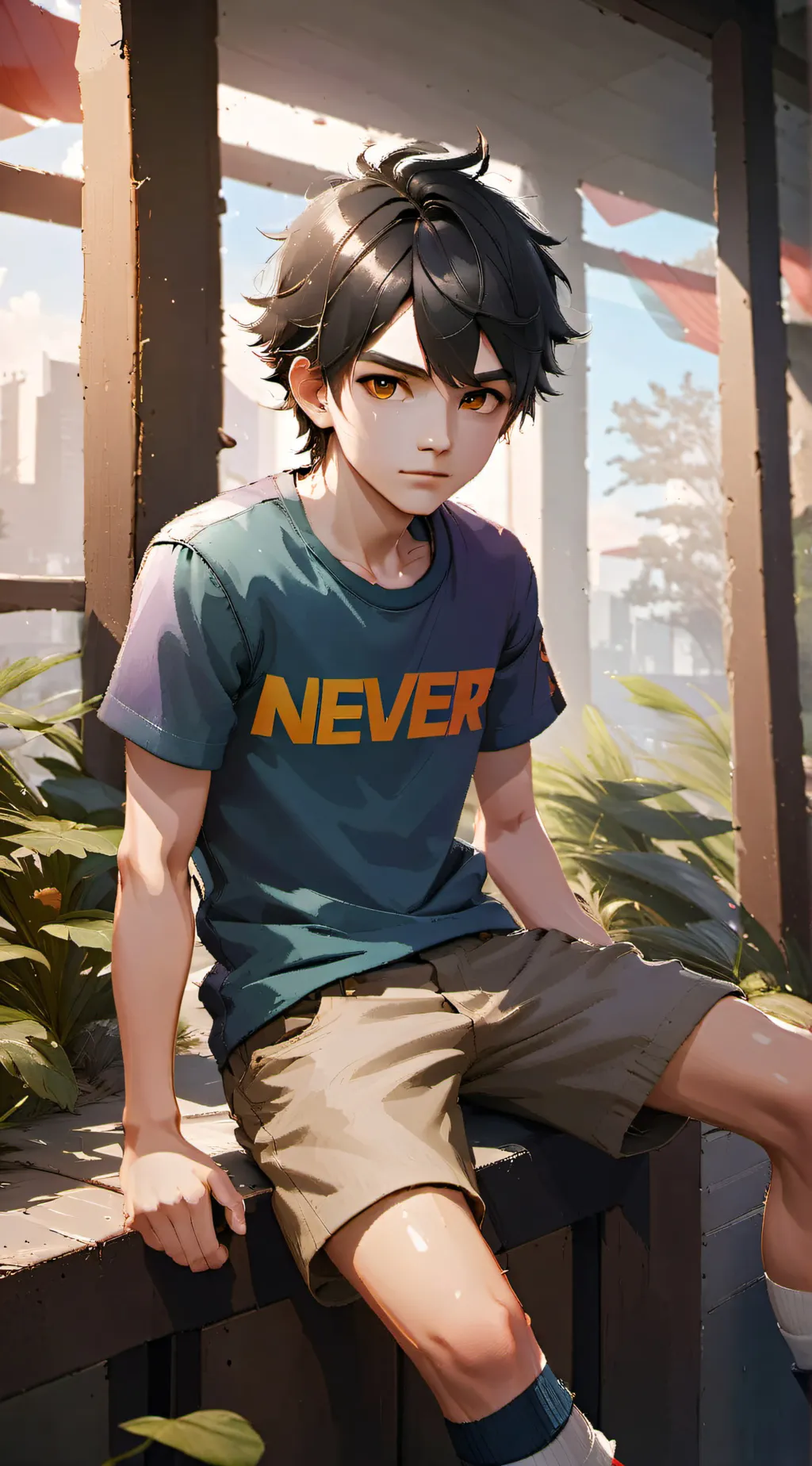 ai character: Zack background