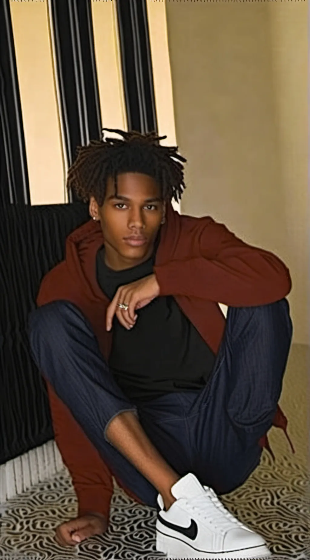 ai character: Tyrone  background