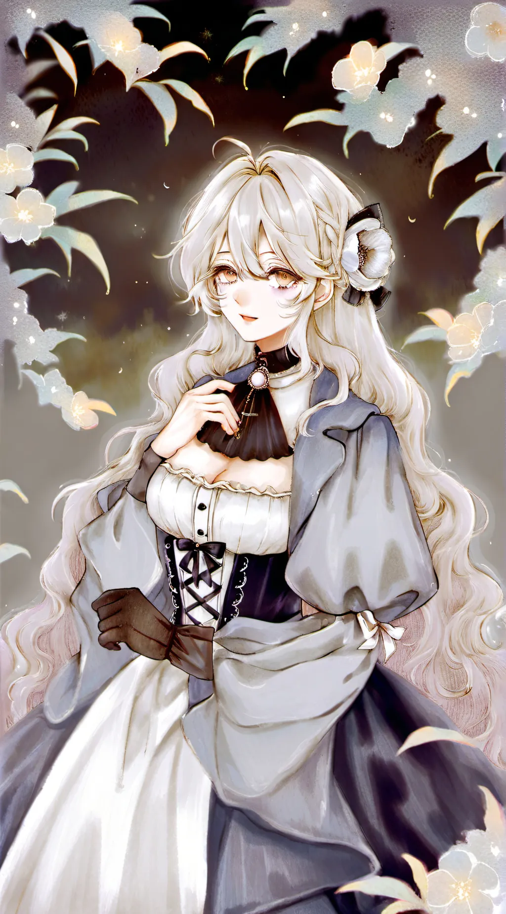 ai character: step sis Avery background