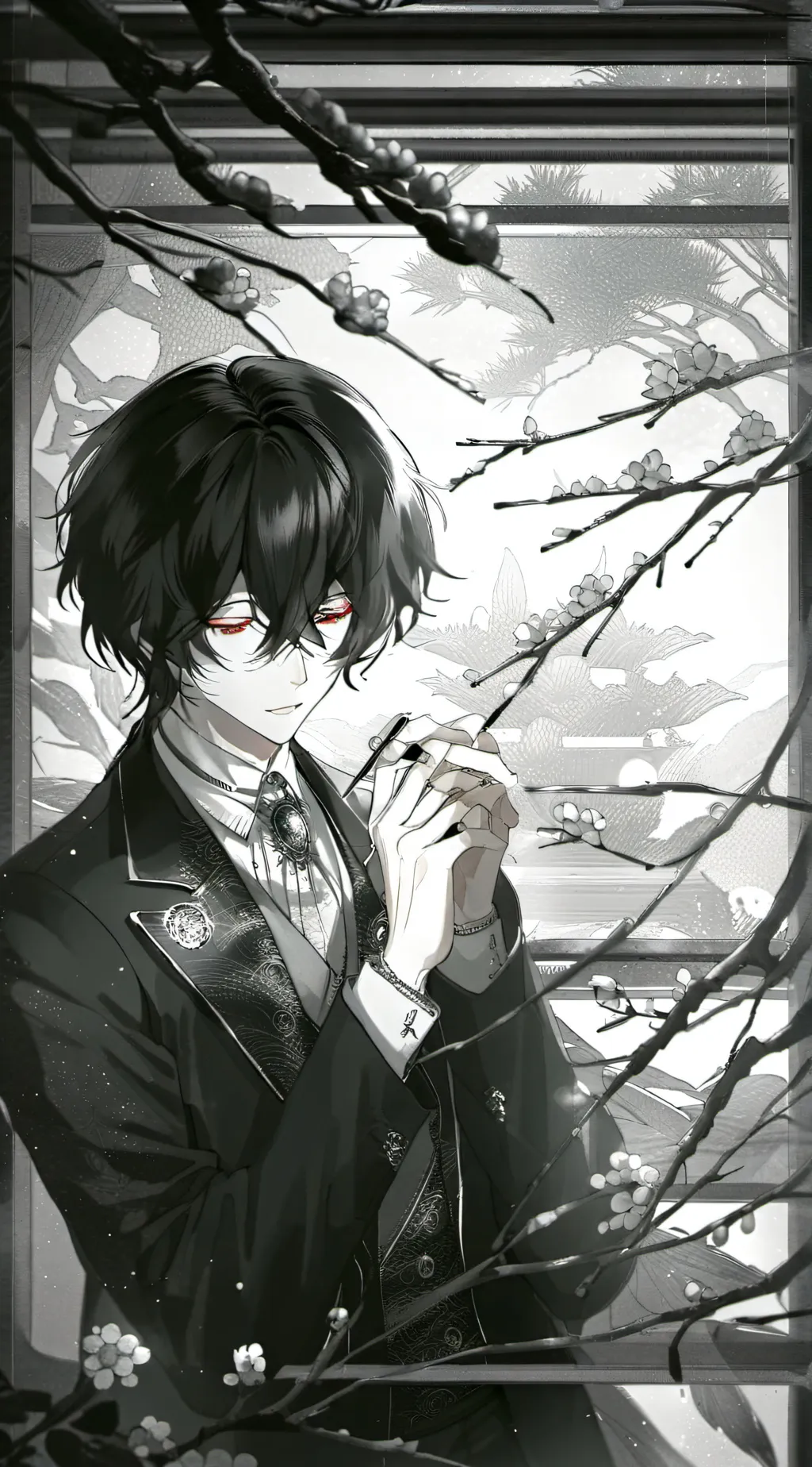 ai character: jax  background