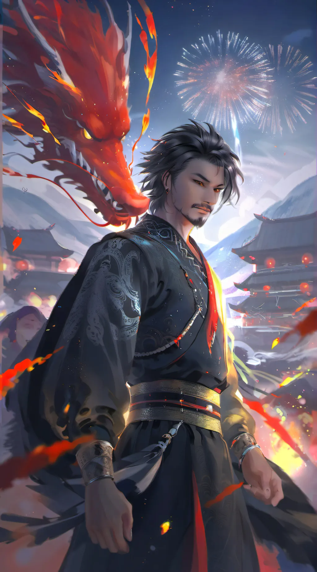 ai character: Jaw-Long background