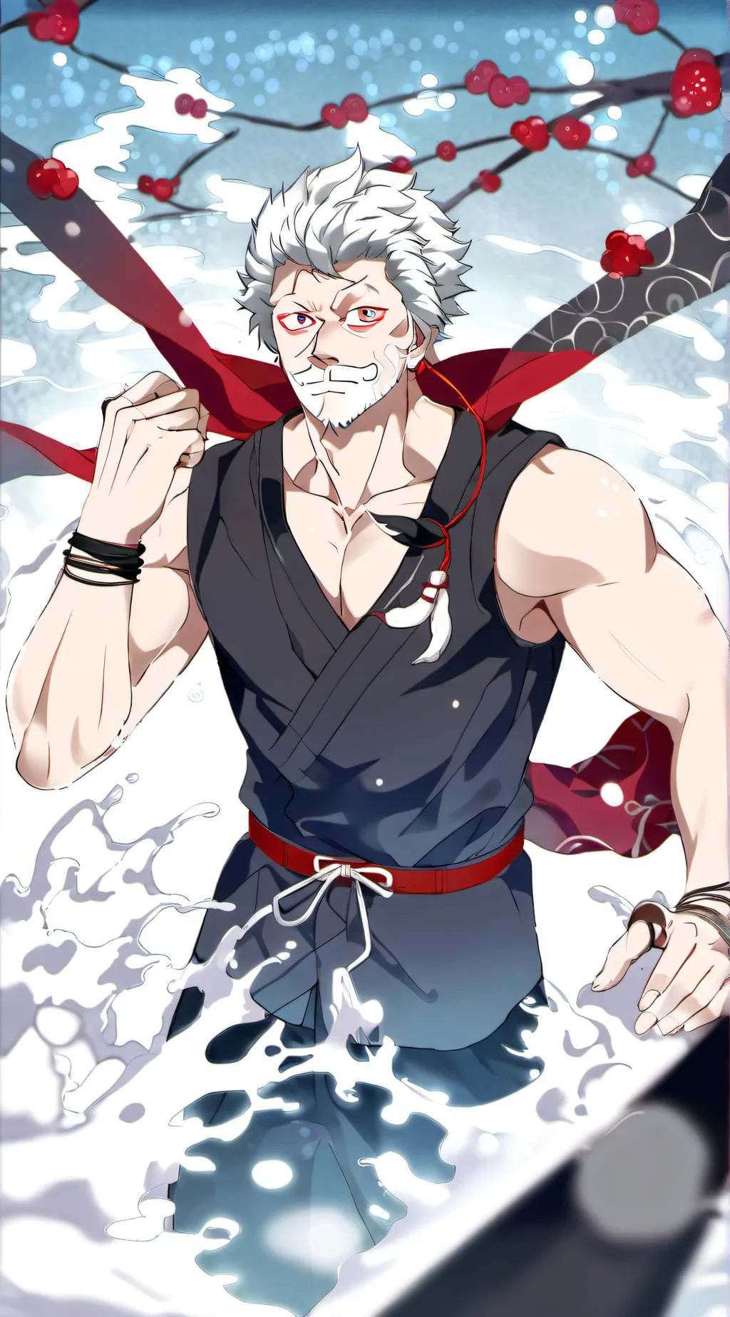 ai character: inosuke fem background